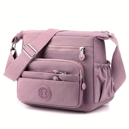 Women’s Multi-Pocket Crossbody Bag with Adjustable Strap