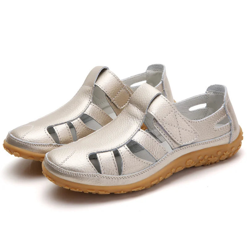Women's Closed-Toe Orthopedic Sandals with Non-Slip Sole