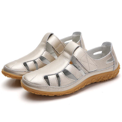 Women's Closed-Toe Orthopedic Sandals with Non-Slip Sole