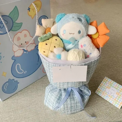 Plush Flower Bouquet - Cute Kawaii Plush Toy