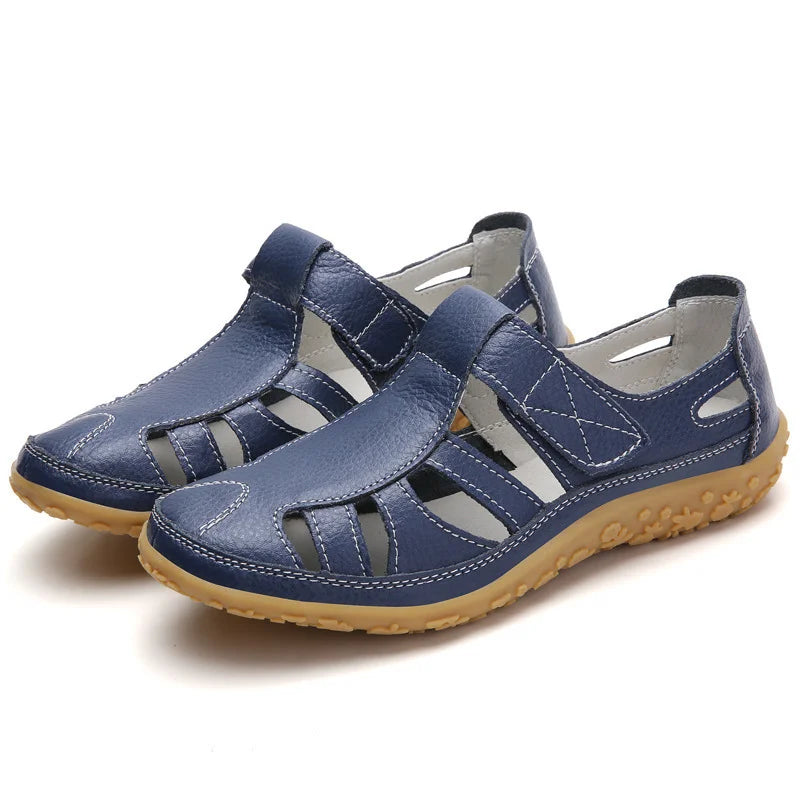 Women's Closed-Toe Orthopedic Sandals with Non-Slip Sole