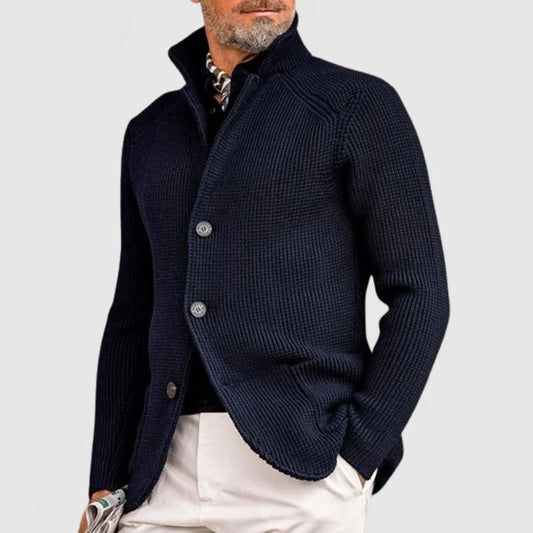 Men’s Knit Button-Up Cardigan