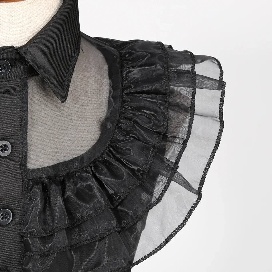 Kids’ Black Gothic Dress with Optional Accessories