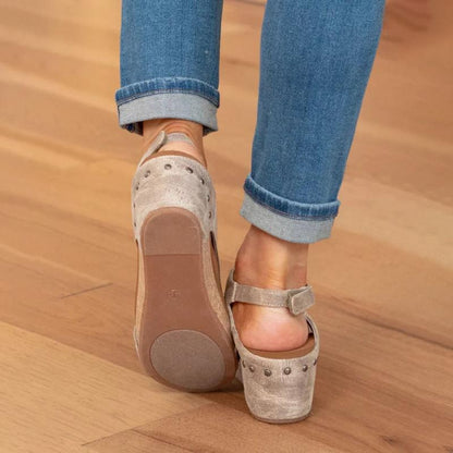 Ergonomic Open-Toe Sandals with Adjustable Straps