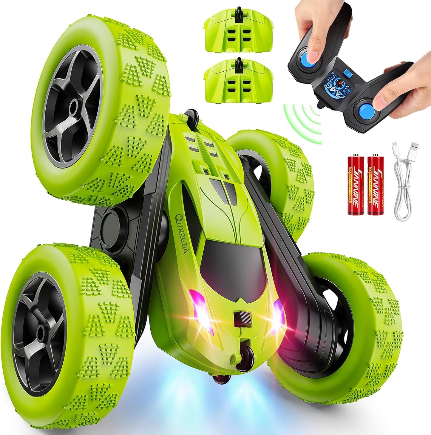 PowerFlip 360 – The All‑Terrain RC Stunt Car with Dual PowerSwap Batteries