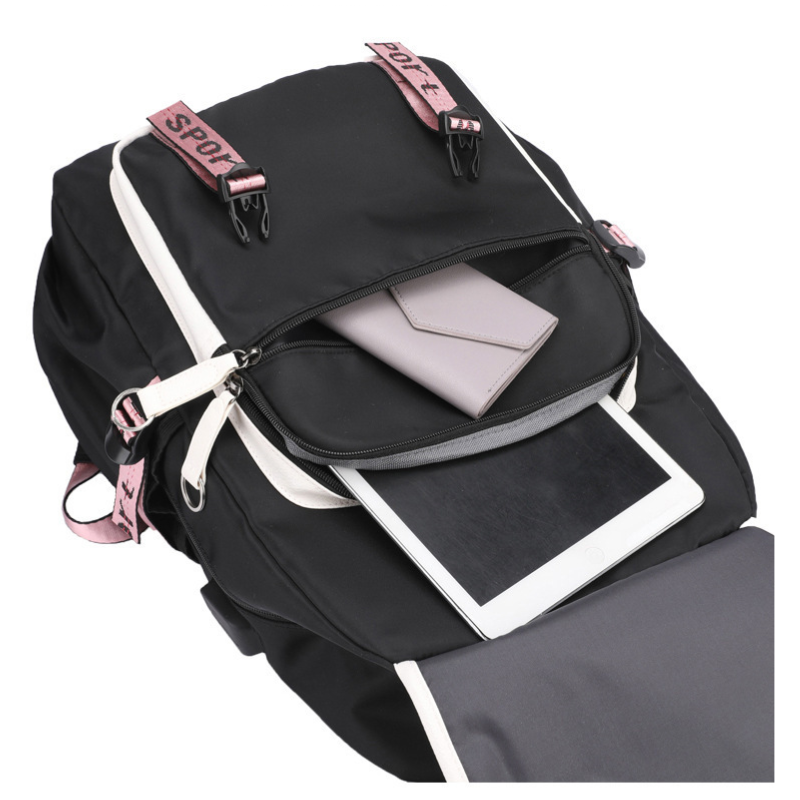 Pusheen Backpack – Large Capacity School Bag for Laptop & Travel