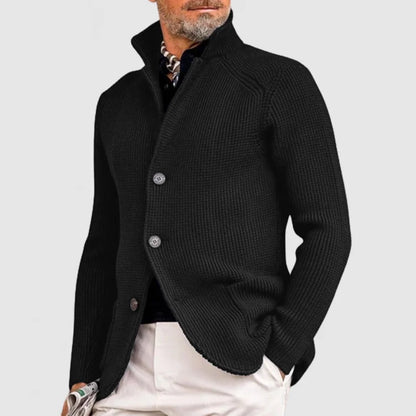 Men’s Knit Button-Up Cardigan