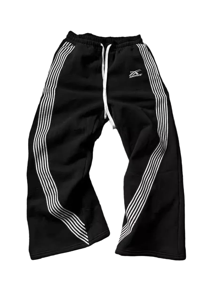 Loose Straight Leg Sweatpants for Men & Women – Casual Hip-hop Style