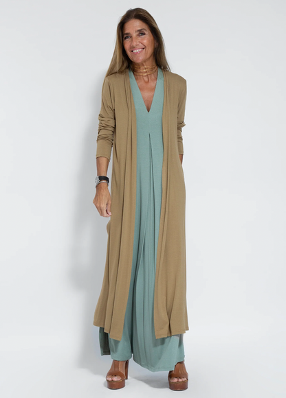 Chic AYANIA Dress & Vest Set
