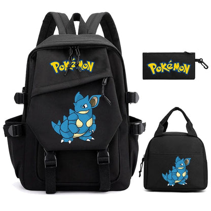 Colorful Character Backpack – Single or 3-Piece School Set