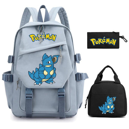 Colorful Character Backpack – Single or 3-Piece School Set