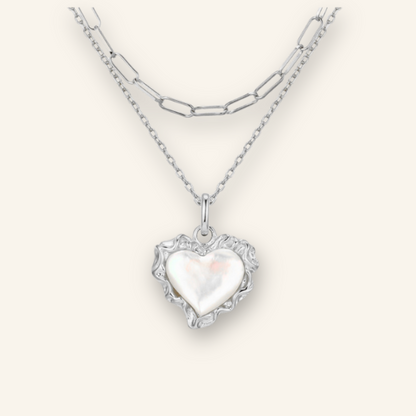 Luxury Double-Layer Heart Necklace