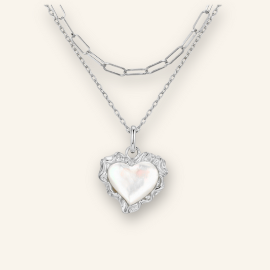 Luxury Double-Layer Heart Necklace