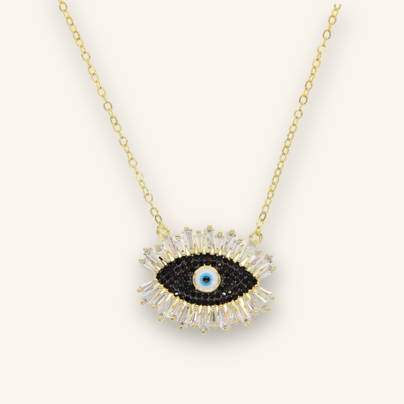 Authentic Turkish Evil Eye Pendant Necklace