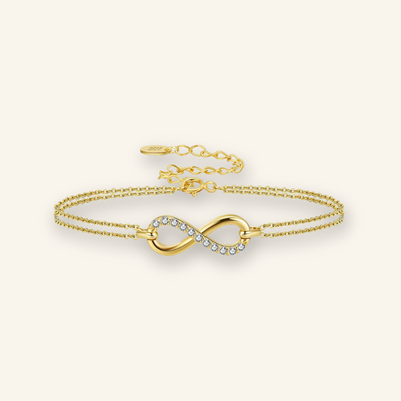 Eternal Shine Cubic Zirconia Infinity Bracelet