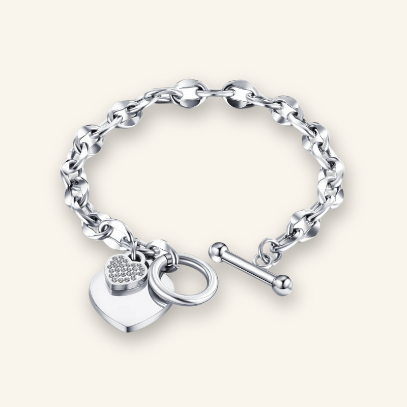 Eternal Link Heart Bracelet