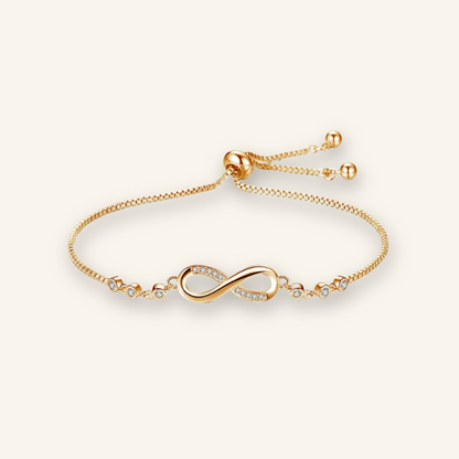 Twinkling Love Infinity Chain Bracelet