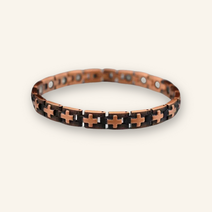 Viking Cross Copper Bracelets for Men