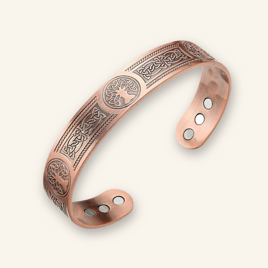 Tree of Life Copper Bracelet for Men