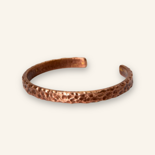 Rustic Copper Metal Bracelet for Men