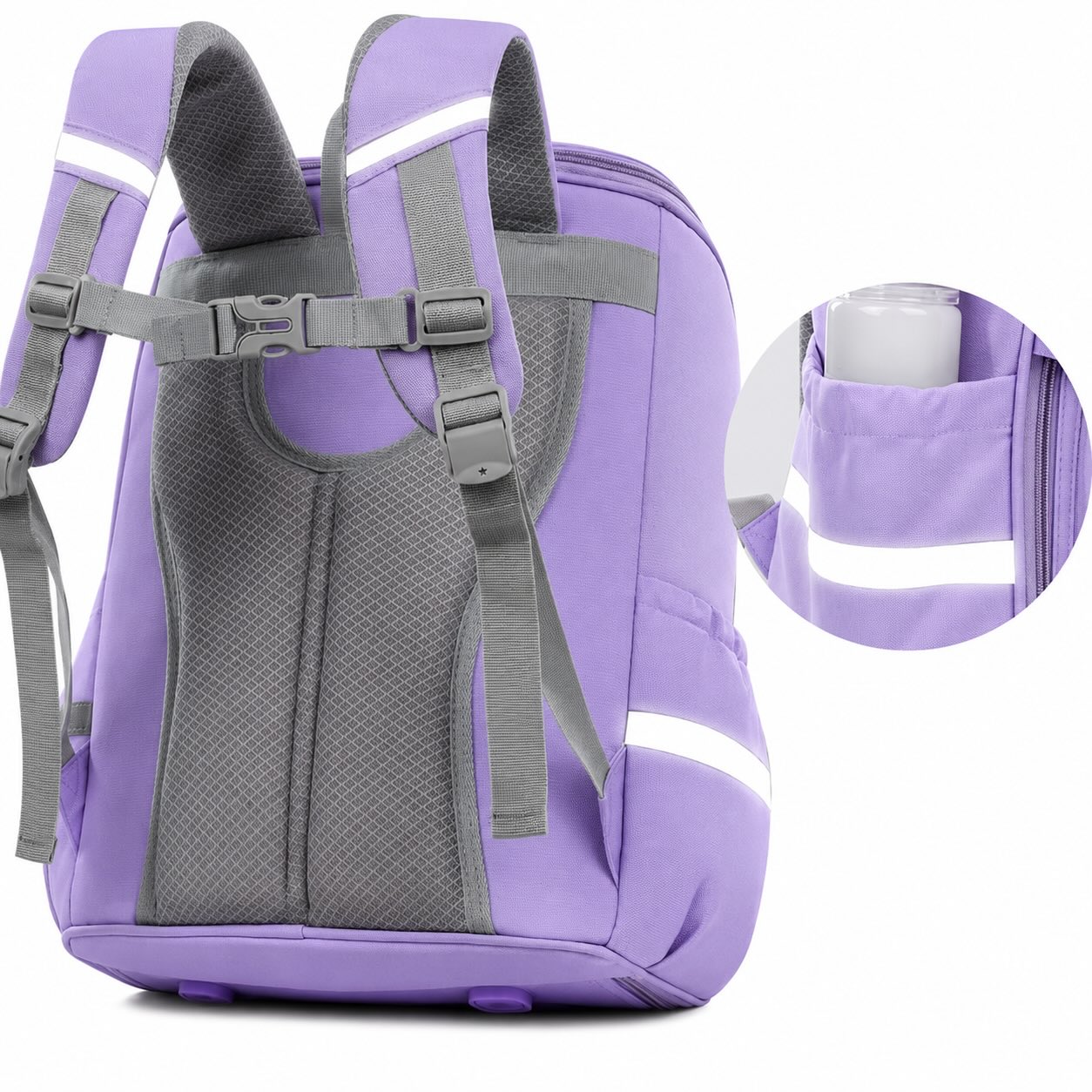 Kuromi Backpack – Spine Protection School Bag for Girls