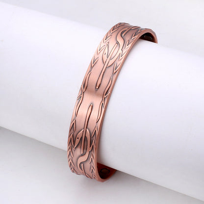 Retro Copper Magnetic Bracelet for Men