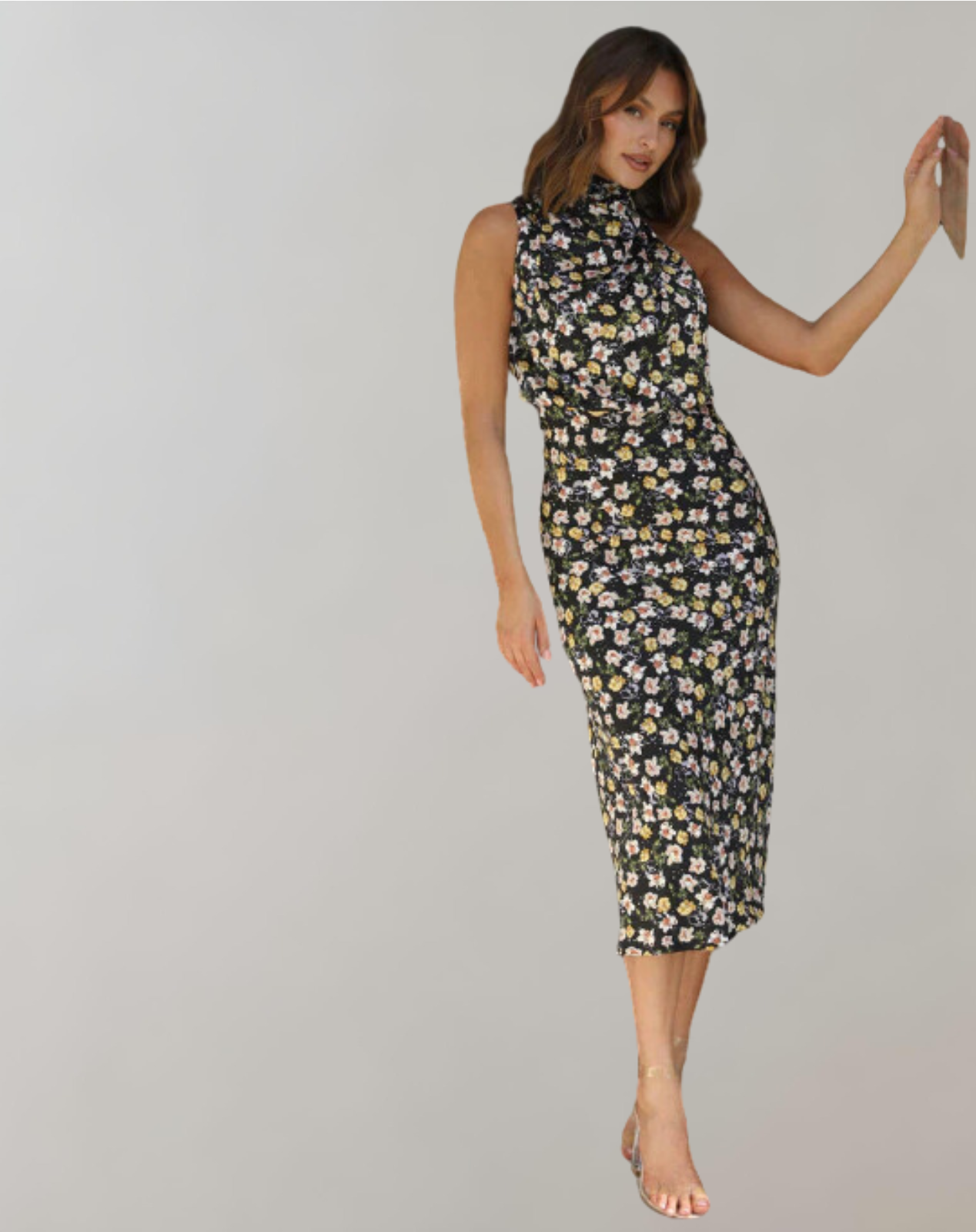 Luxurious Shiny Maxi Dress for Elegance