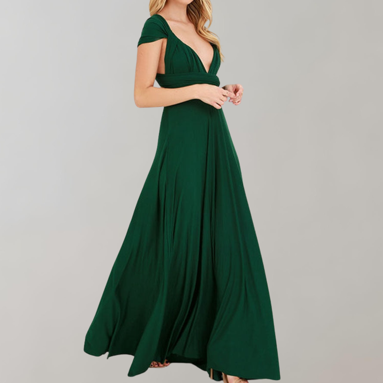 Elegant Women's Maxi Halter Dress