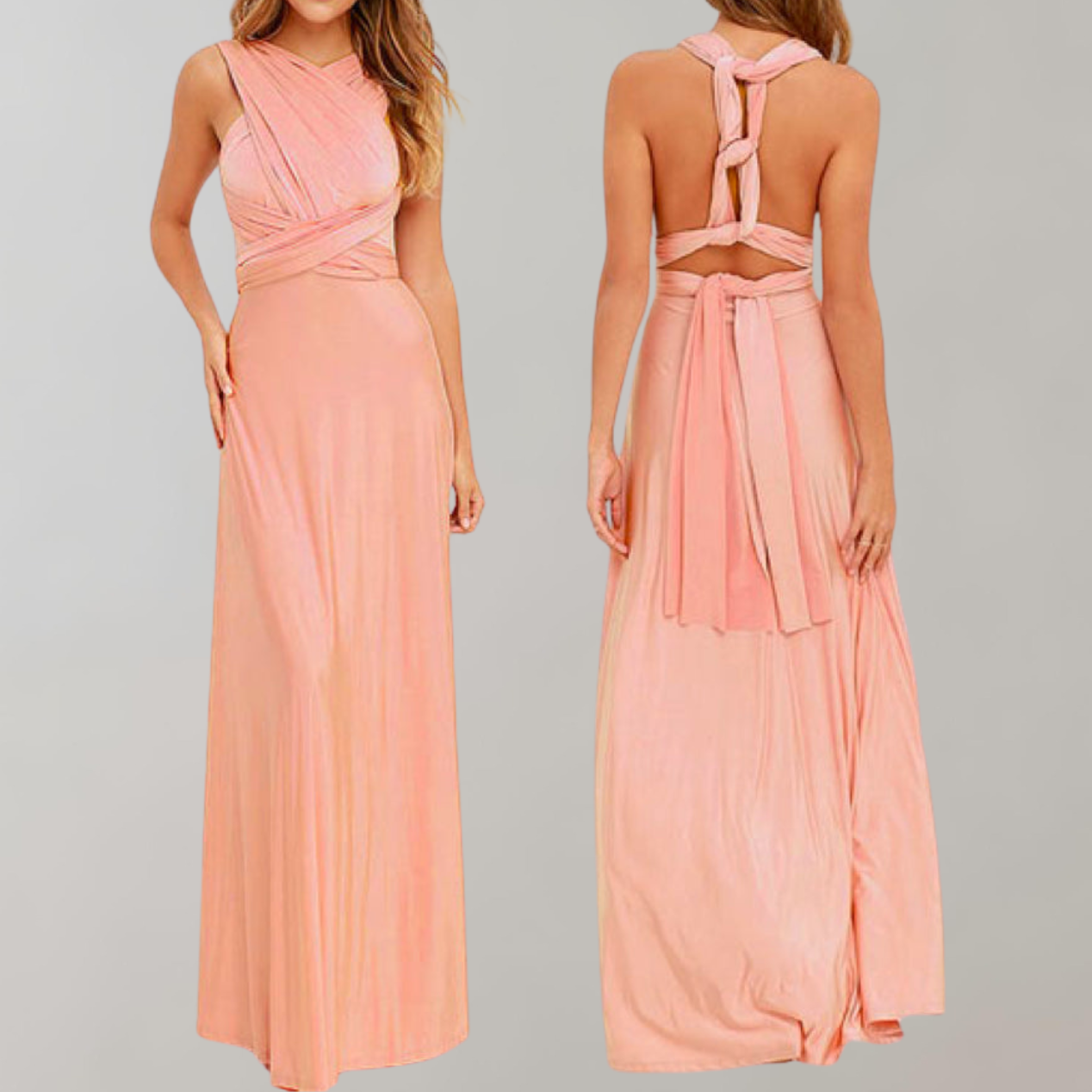 Elegantly Chic Maxi Dress with Waist Belt