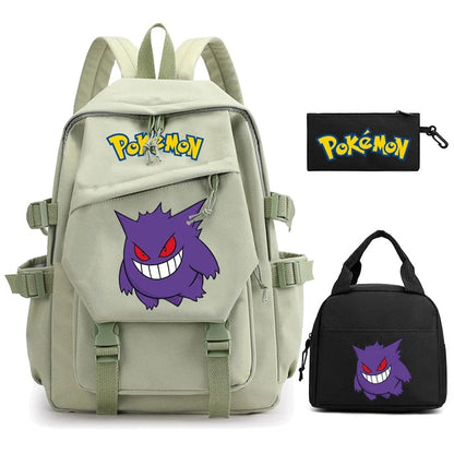 Colorful Character Backpack – Single or 3-Piece School Set