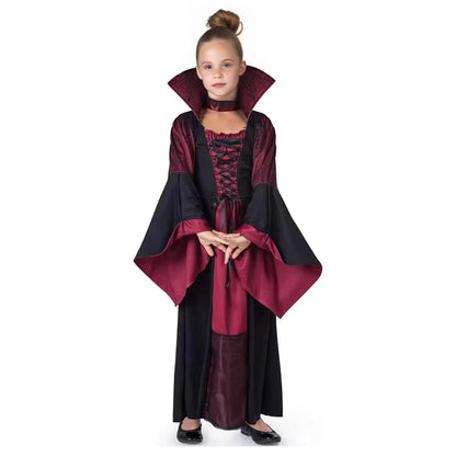 Kids Vampire Costume Dress for Girls