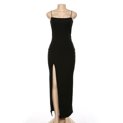 Chic Maxi Dress with Slits - Versatile Style
