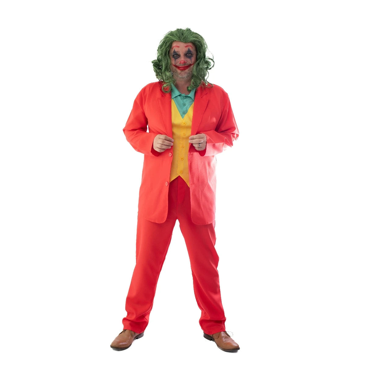 Men's Joker Movie Cosplay Costume Set