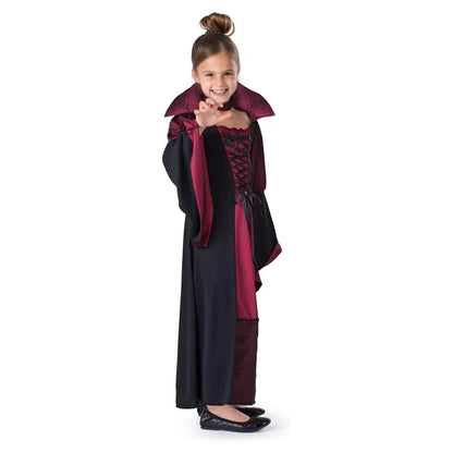 Kids Vampire Costume Dress for Girls