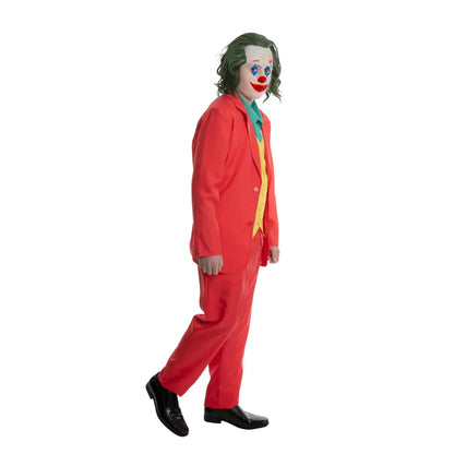 Men's Joker Movie Cosplay Costume Set