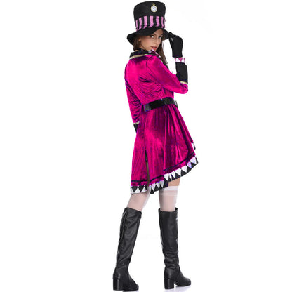 Women's Alice in Wonderland Magician Stage Costume