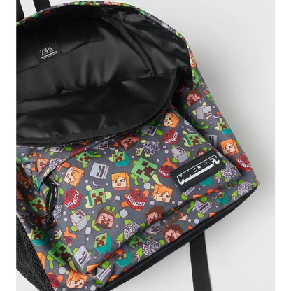 Kids' Cartoon Pattern School Backpack
