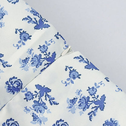 Floral Puff Sleeve Maxi Dress