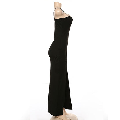 Chic Maxi Dress with Slits - Versatile Style