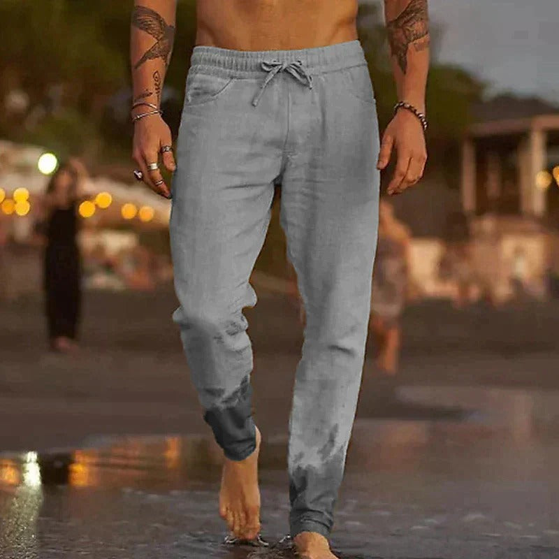 Men's Relaxed Fit Summer Pants for Warm Weather Comfort