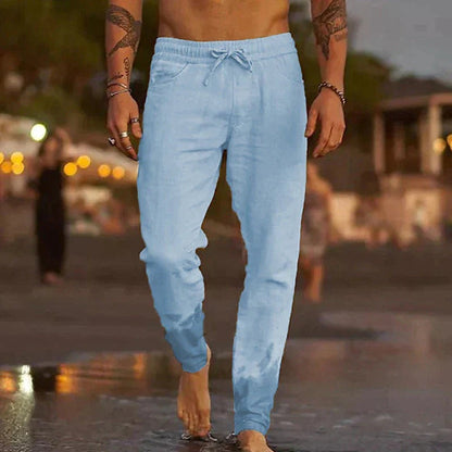 Men's Relaxed Fit Summer Pants for Warm Weather Comfort