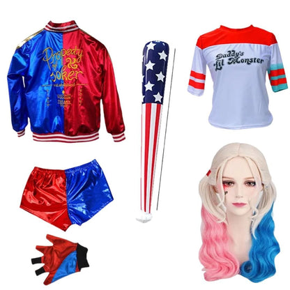 Kids’ Red and Blue Jacket Costume Set – Multiple Piece Variants