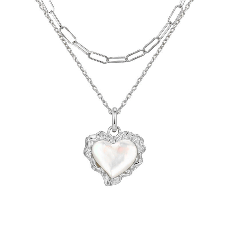 Luxury Double-Layer Heart Necklace