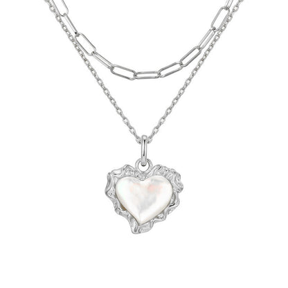 Luxury Double-Layer Heart Necklace