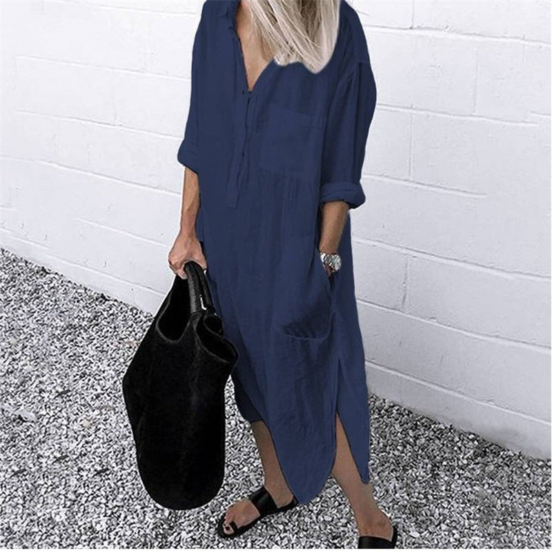 Effortlessly Chic Lightweight Summer Maxi Dress