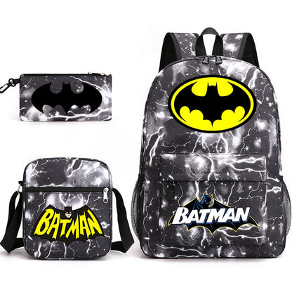 Batman backpack set - Lightning Black