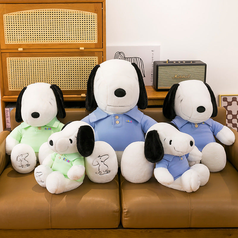 Snoopy Plush Toy with Shirt – Collectible Character Cushion