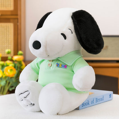 Snoopy Plush Toy with Shirt – Collectible Character Cushion