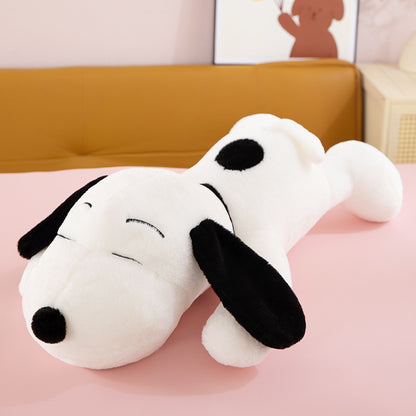 Cute Snoopy Lying Dog Plush Pillow Toy