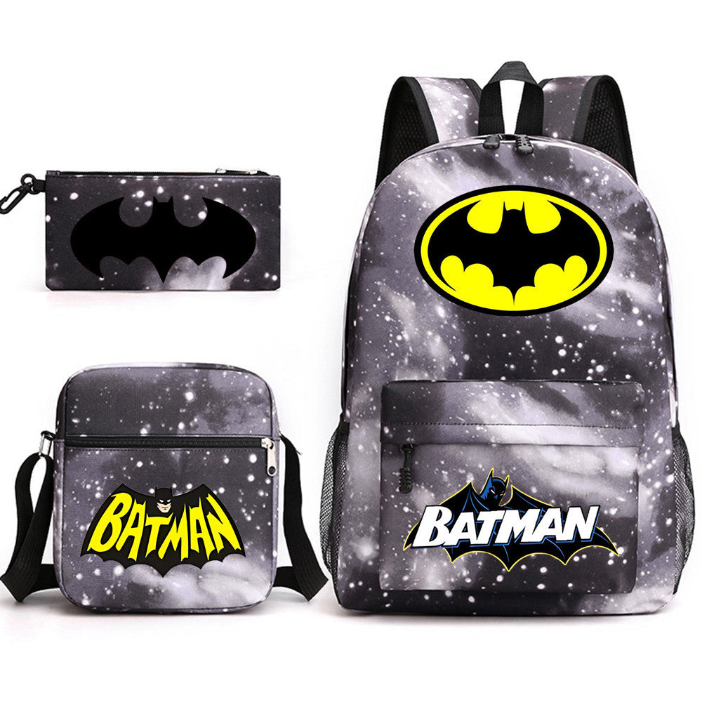 Batman backpack set - Starry Black